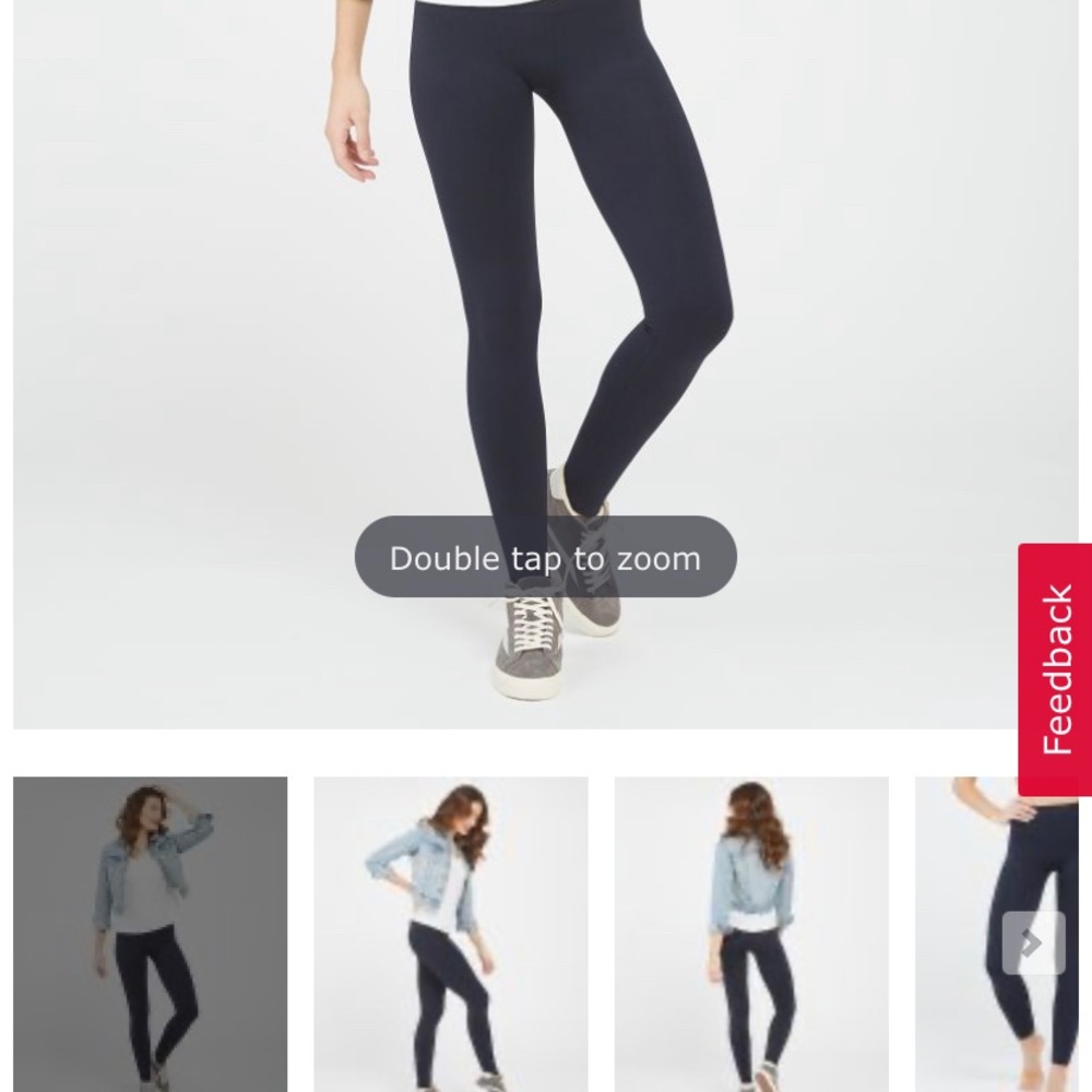 NWT SPANX “Look at Me Now” Seamless leggings